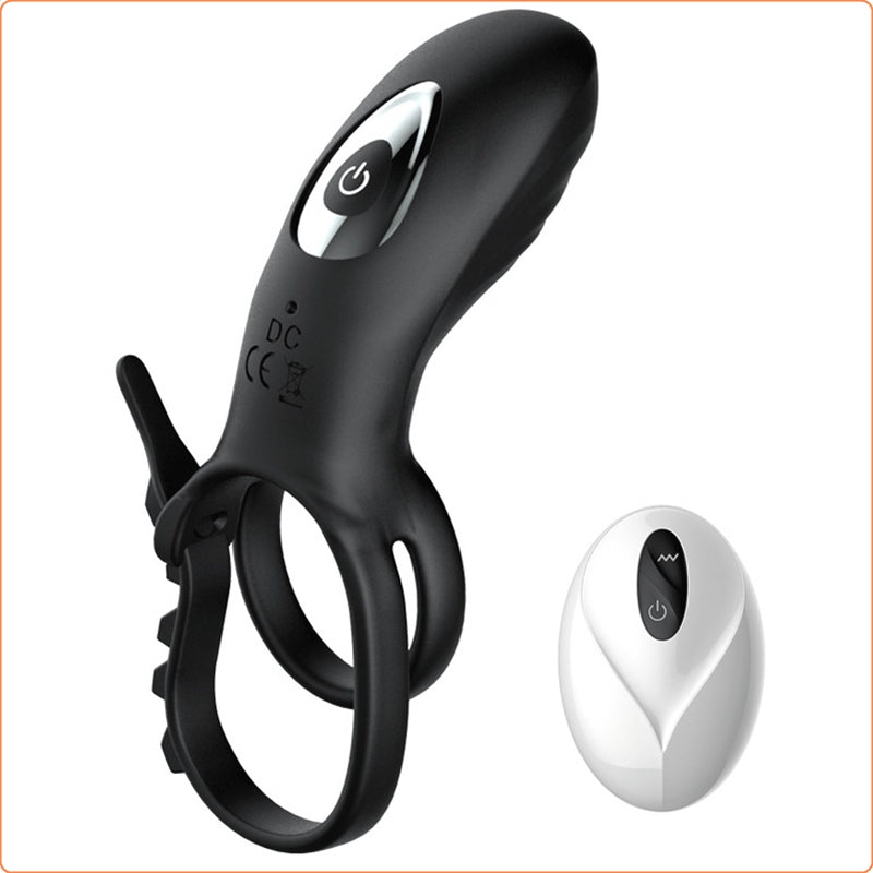 Adjustable Vibrating Penis Ring