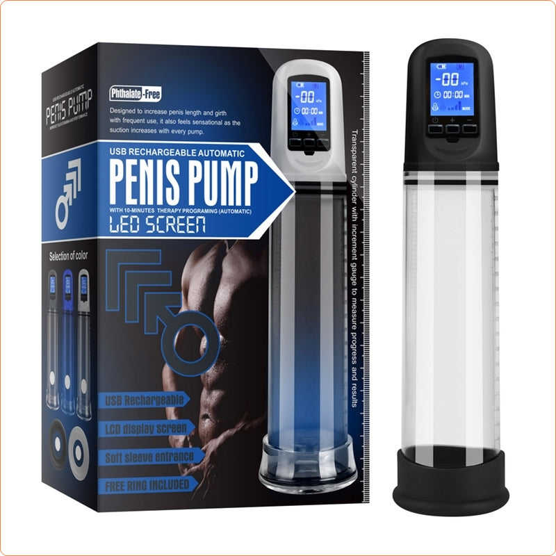 Automatic Penis Enlargement Pump with 4 Suction