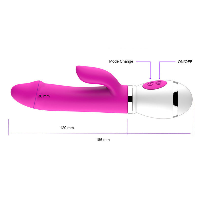 12 Frequency Vibration & Rotation Rabbit Vibrator