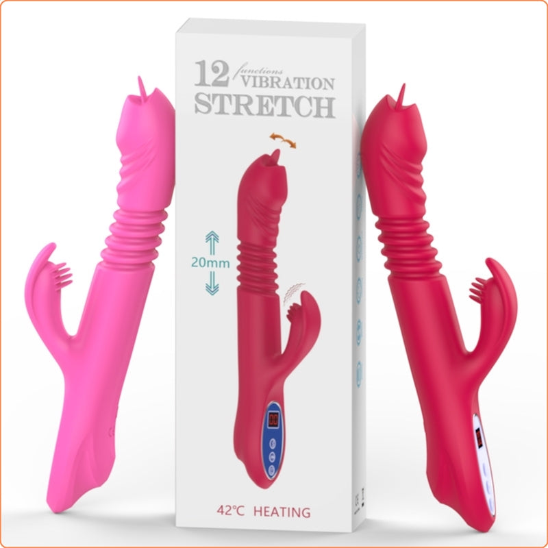 Tongue Stretch 42℃ Heating Vibrator