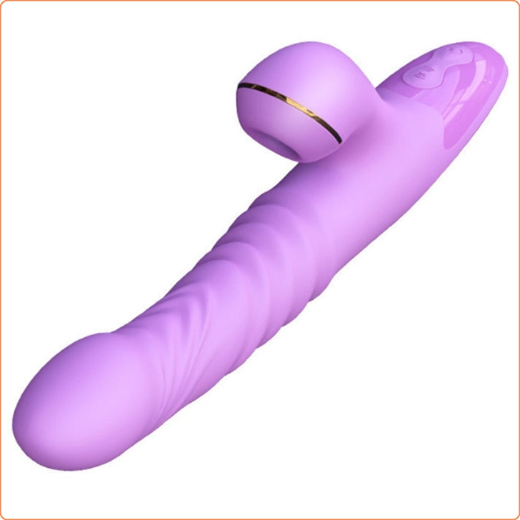 Whirlwind Thrusting Suction Vibrator