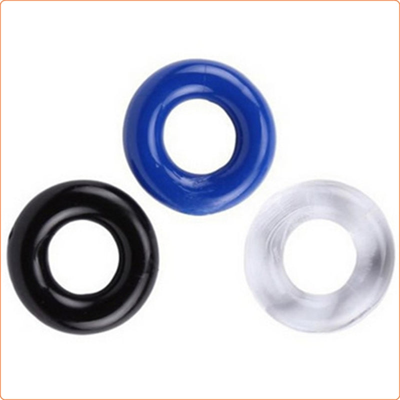 Stay Hard - Soft Stretchy Donut Cockrings