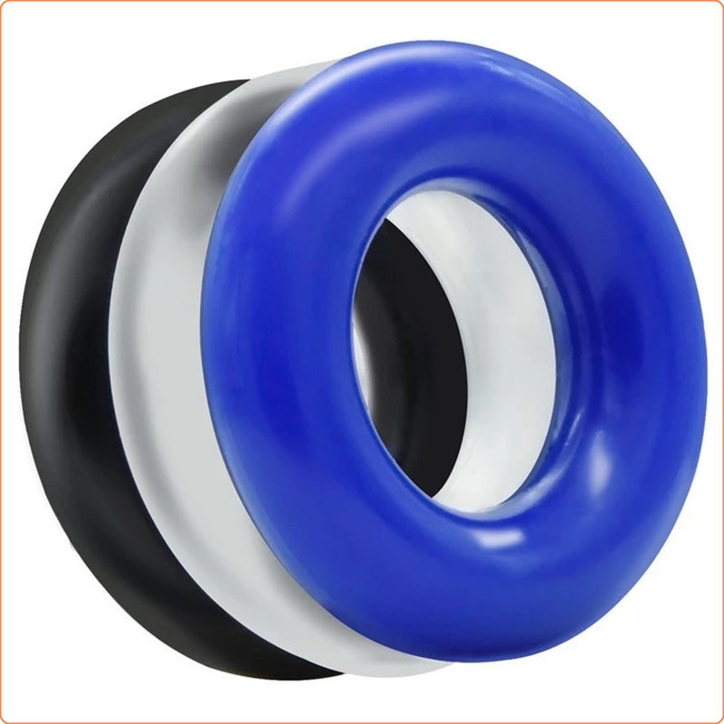 Stay Hard - Soft Stretchy Donut Cockrings