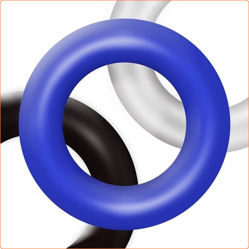 Stay Hard - Soft Stretchy Donut Cockrings