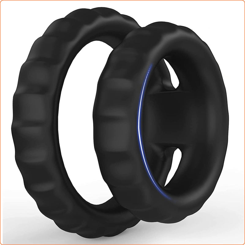 Silicone Dual Cock Ring