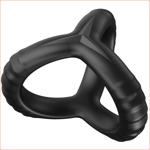 Silicone 3 in 1 Cock Ring