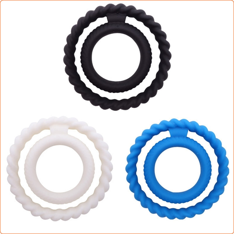 Silicone Dual Penis Ring