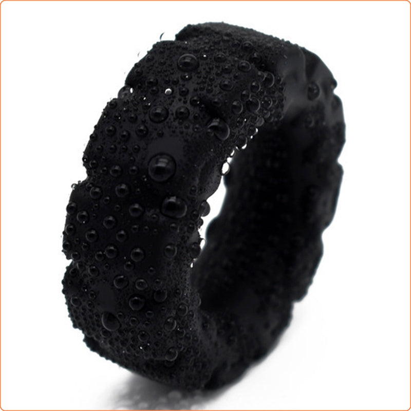 Extra Thick Silicone Cock Ring, Stretchy Penis Rings for Men Pleasure and Stay Harder