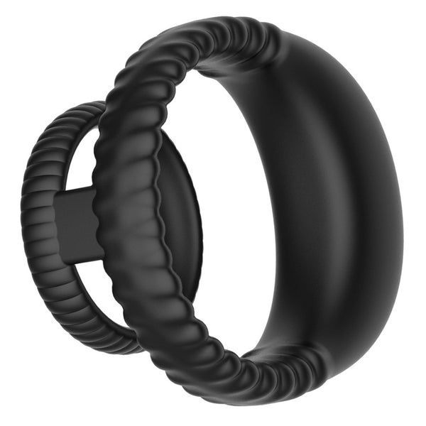 Dual Ring Vibrating Cock Ring